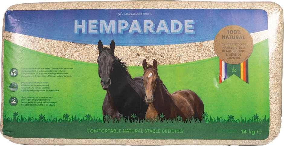 Hemparade Stall-Einstreu - Sparpaket: 2 x 14 kg