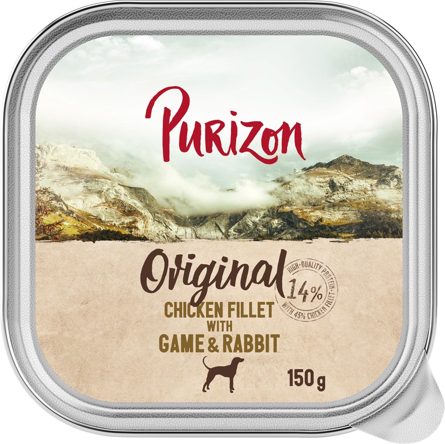Purizon 6 x 150 g - Hühnerfilet mit Wild