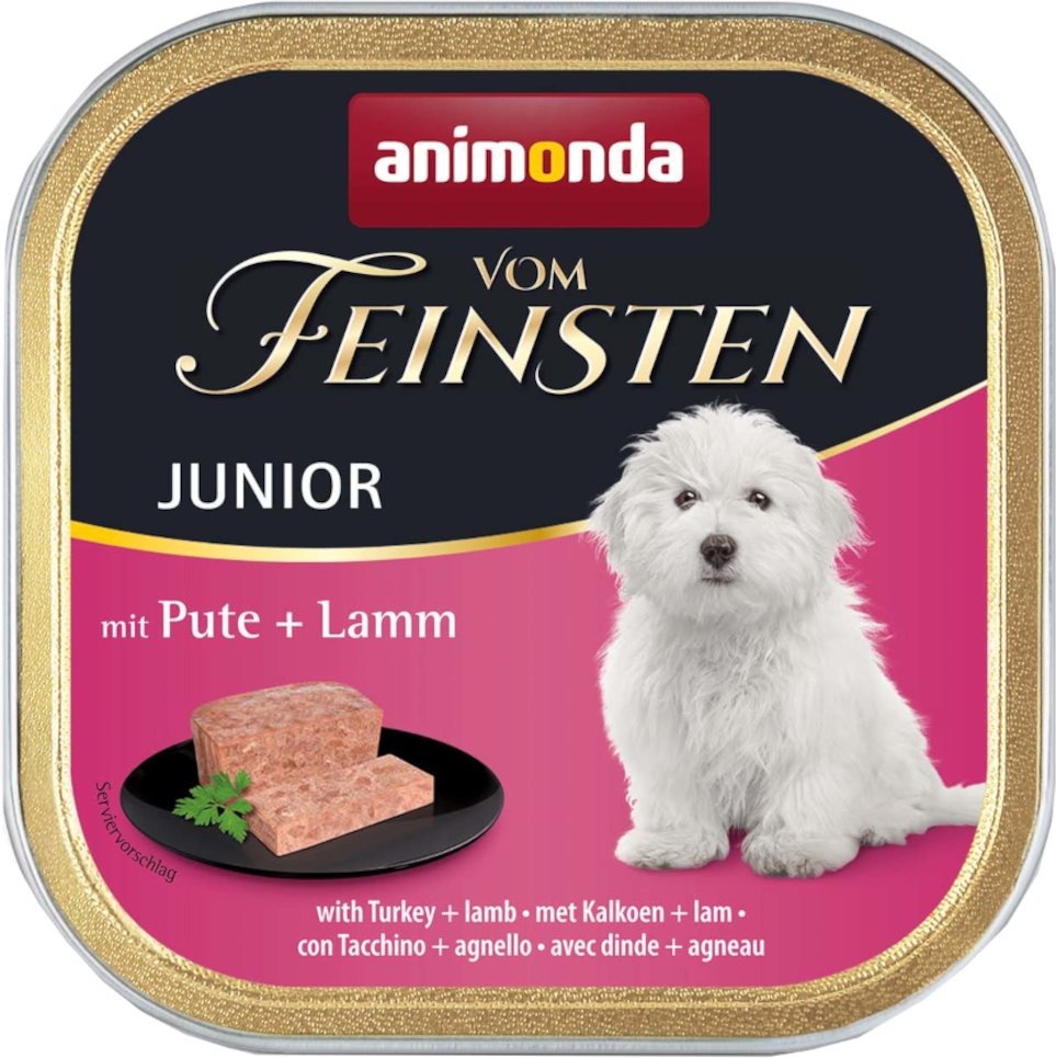 Thumbnail - Sparpaket animonda vom Feinsten 48 x 150 g - Junior: Pute & Lamm