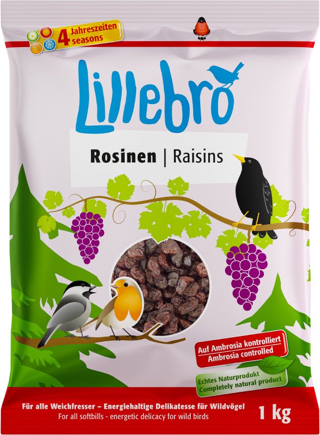 Lillebro Futterrosinen  - 1 kg