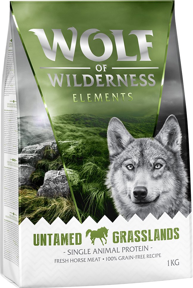 Wolf of Wilderness Sensitiv "Untamed Grasslands" Pferd - getreidefrei - 1 kg