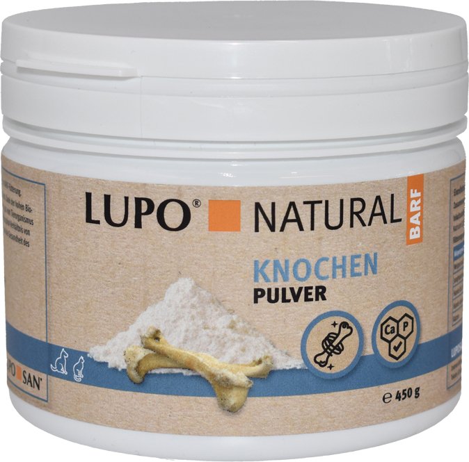 LUPO NATURAL BARF Knochenpulver - 450 g