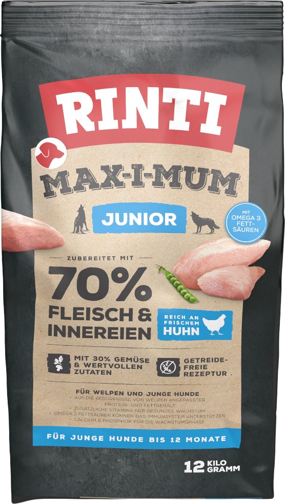 Rinti Max-i-mum Junior Huhn - 12 kg