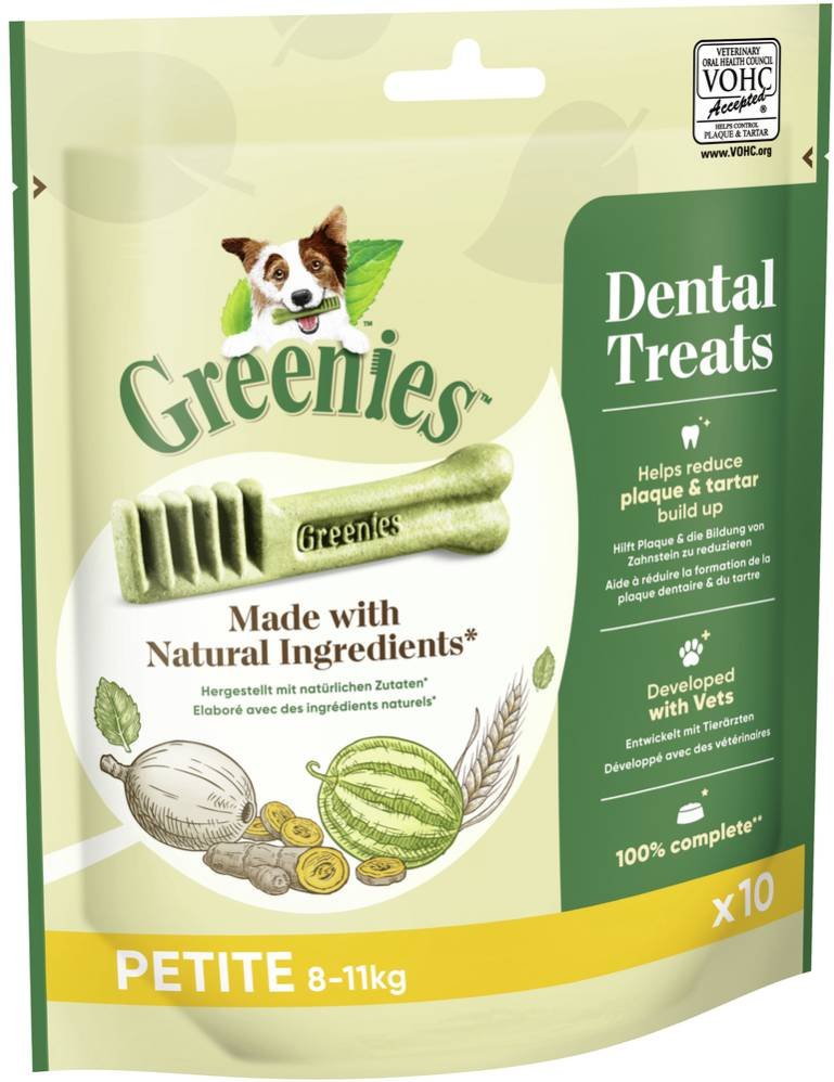 Sparpaket Greenies Zahnpflege-Kausnacks für Hunde 3 x 85 g / 170 g / 340 g - Petite (3 x 170 g)