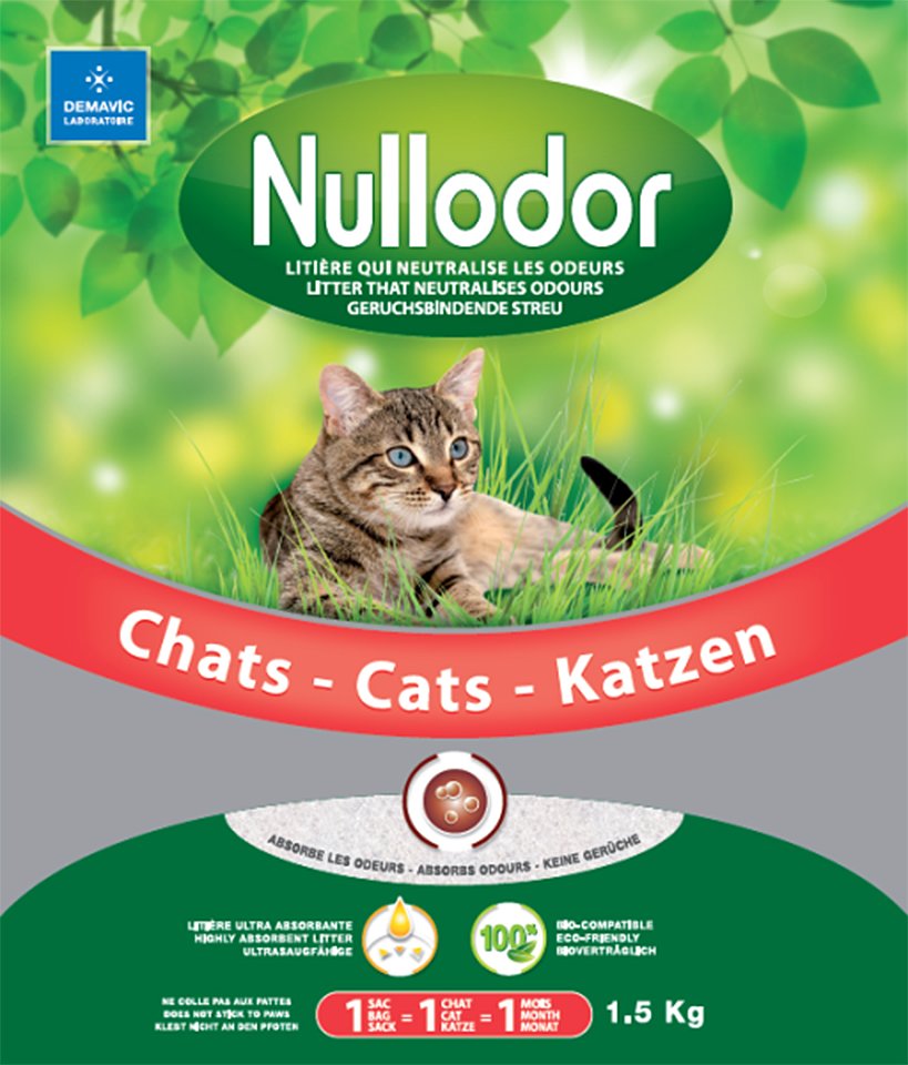 Nullodor Silikatstreu - Sparpaket: 2 x 15 kg