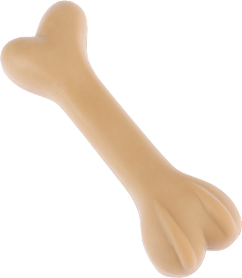 TIAKI Gummiknochen Hundespielzeug - L 15 x B 4,5 x H 3,5 cm