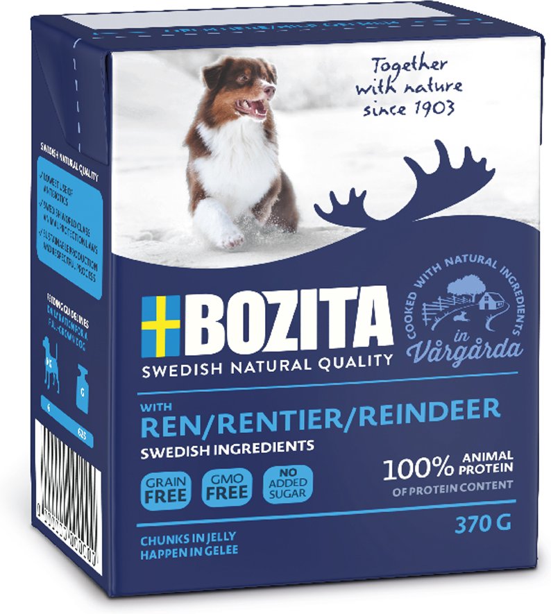 Bozita Häppchen in Gelee 6 x 370 g - Rentier
