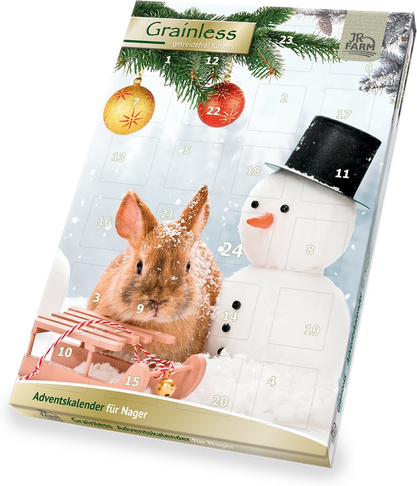 JR Farm Grainless Adventskalender für Kleintiere - 1 Stück (360 g)