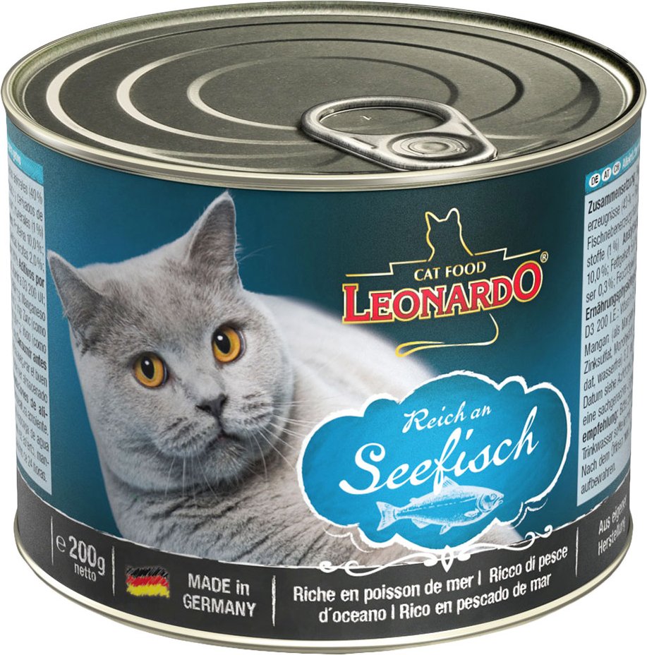 Thumbnail - Leonardo Katzenfutter All Meat 24 x 200 g - Reich an Seefisch