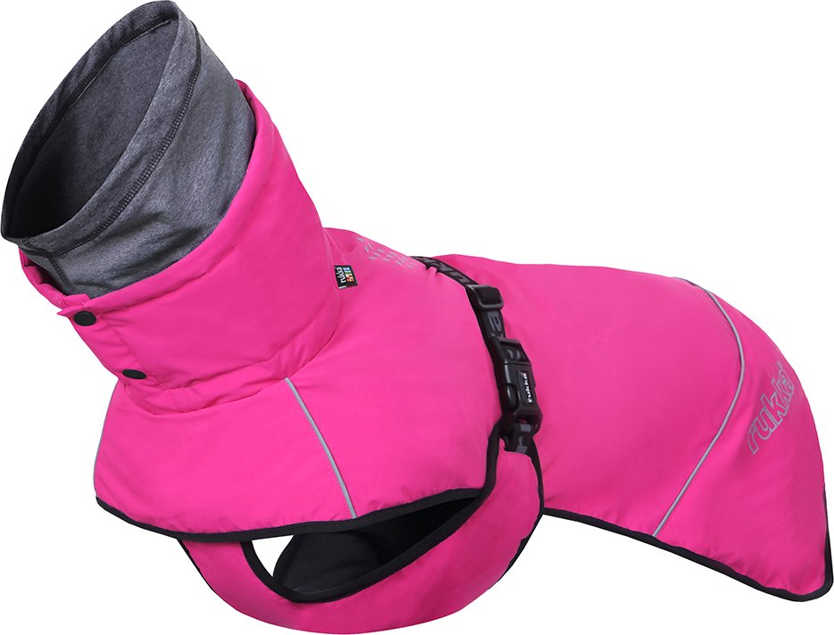 Rukka® Hundemantel Warmup, pink - ca. 58 cm Rückenlänge (Größe 55)