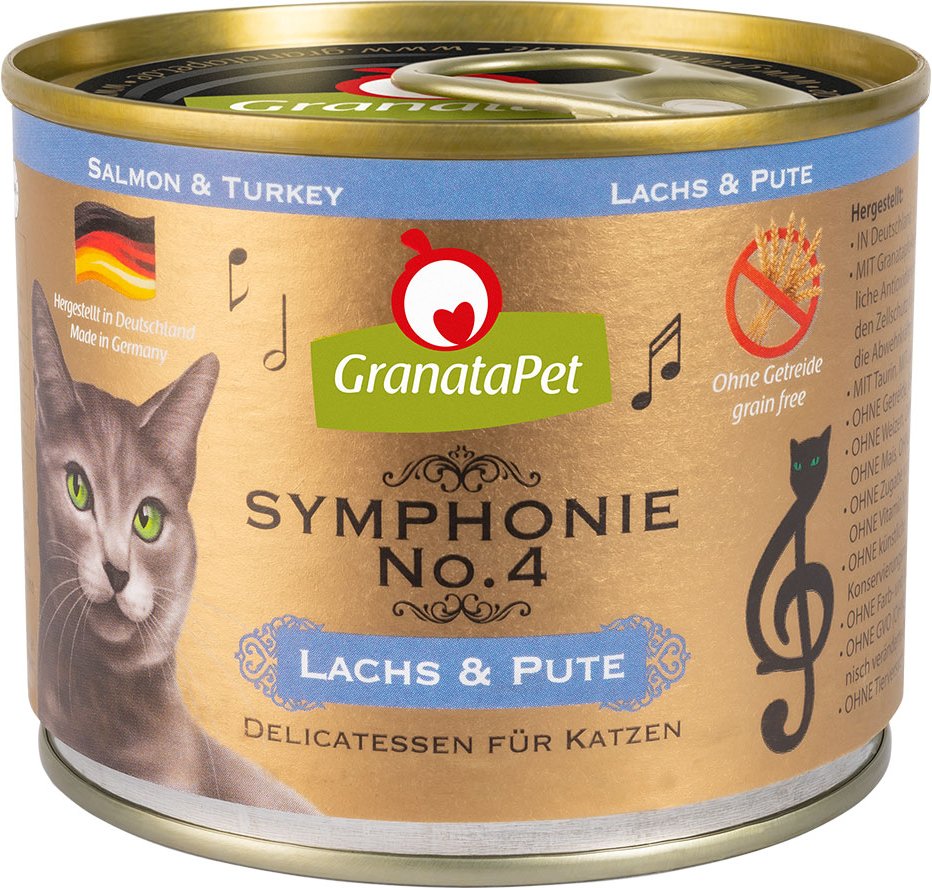 Thumbnail - GranataPet Symphonie 6 x 200 g - Lachs & Pute