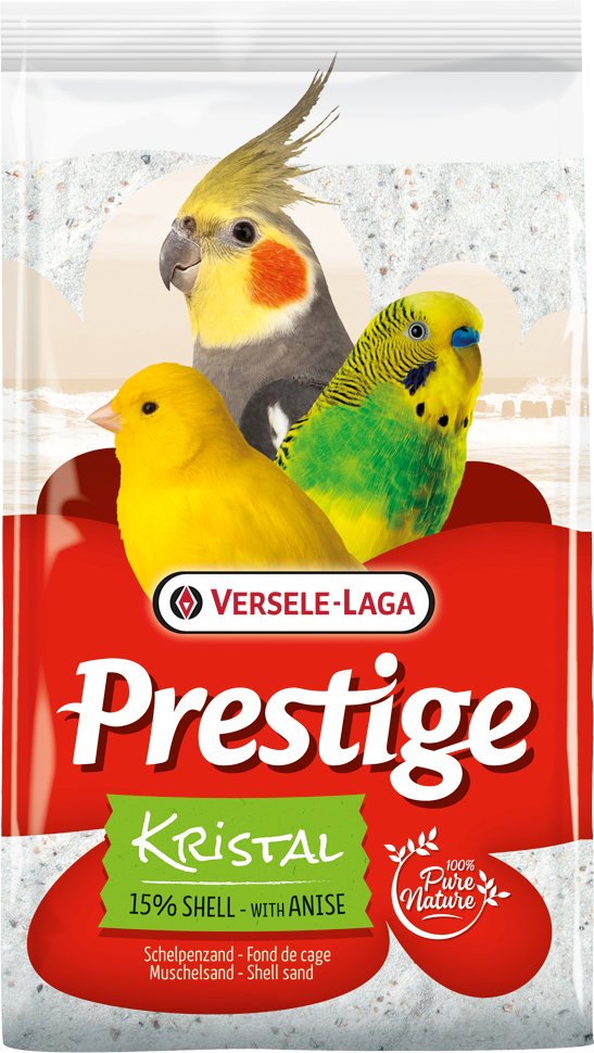 Prestige Kristal Muschelsand - 15 kg (3 x 5 kg)