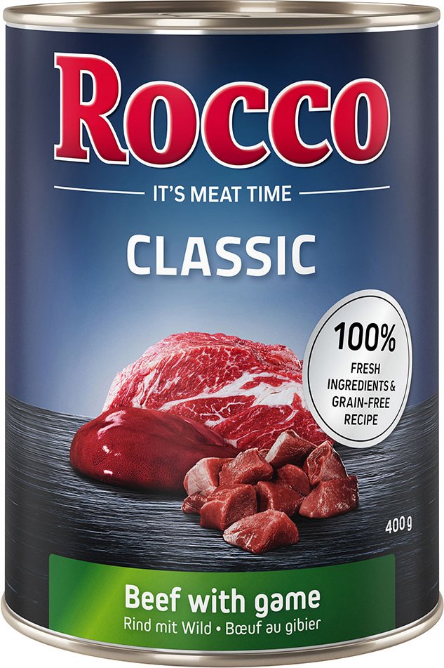 Sparpaket Rocco Classic 24 x 400 g - Rind mit Wild