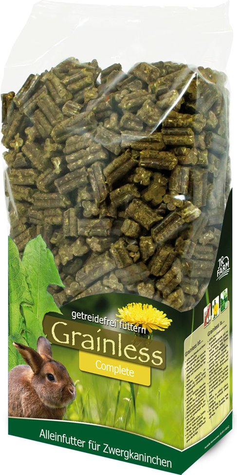 JR Farm Grainless Complete Zwergkaninchen - 3 x 1,35 kg