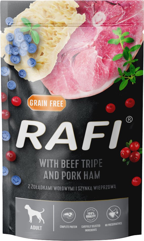 Rafi Dog 10 x 500 g - Rinderpansen