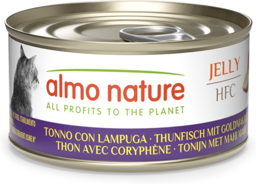 Sparpaket Almo Nature HFC Jelly 24 x 70 g - Thunfisch mit Goldmakrele