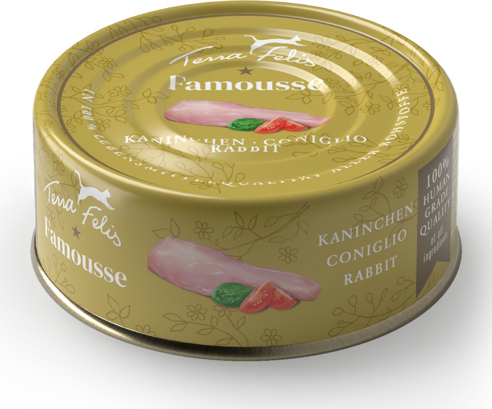 Terra Felis Famousse 12 x 80 g - Kaninchen