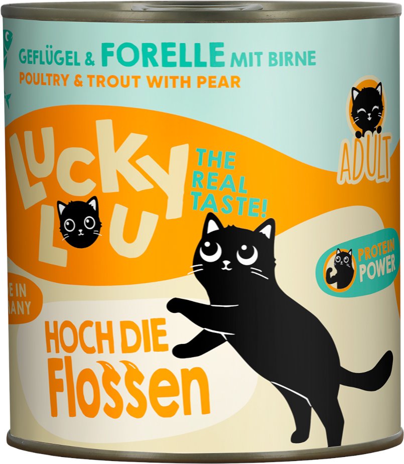 Lucky Lou Adult 6 x 800 g - Geflügel & Forelle