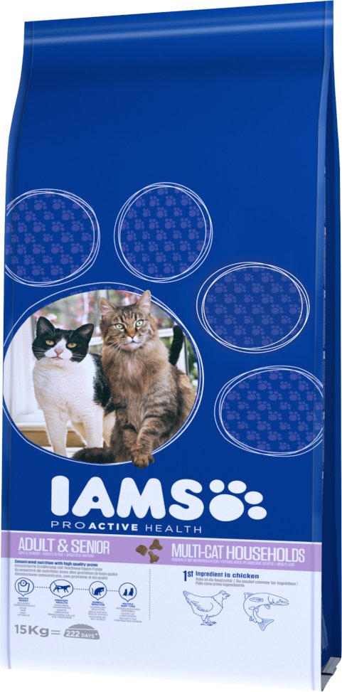 Thumbnail - Sparpaket IAMS 2 x Großgebinde - Multi-Cat - 2 x 15 kg