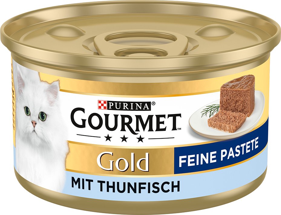 Sparpaket Gourmet Gold Feine Pastete 48 x 85 g - Thunfisch
