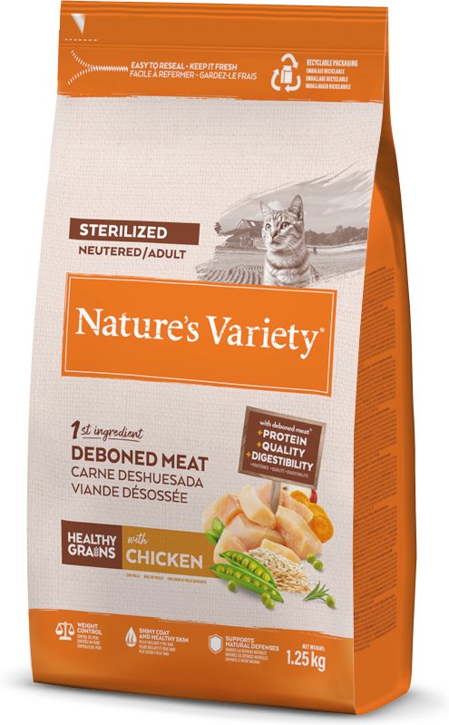 Nature's Variety Healthy Grains Sterilized Adult Huhn - 1,25 kg
