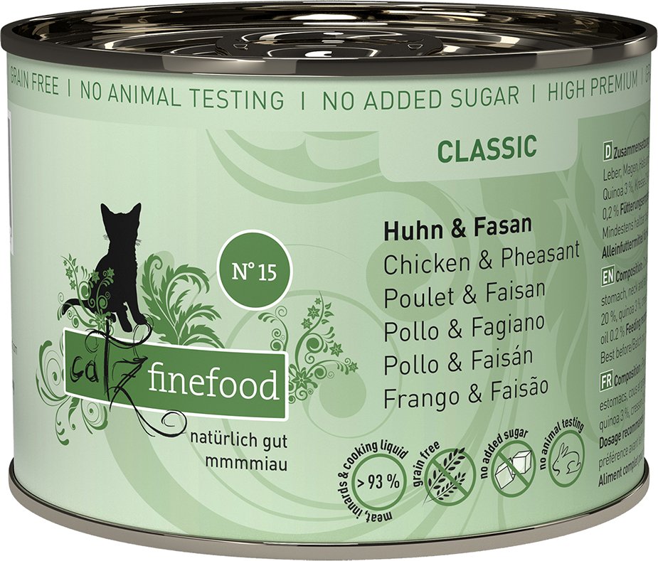 catz finefood 6 x 200 g - Huhn & Fasan