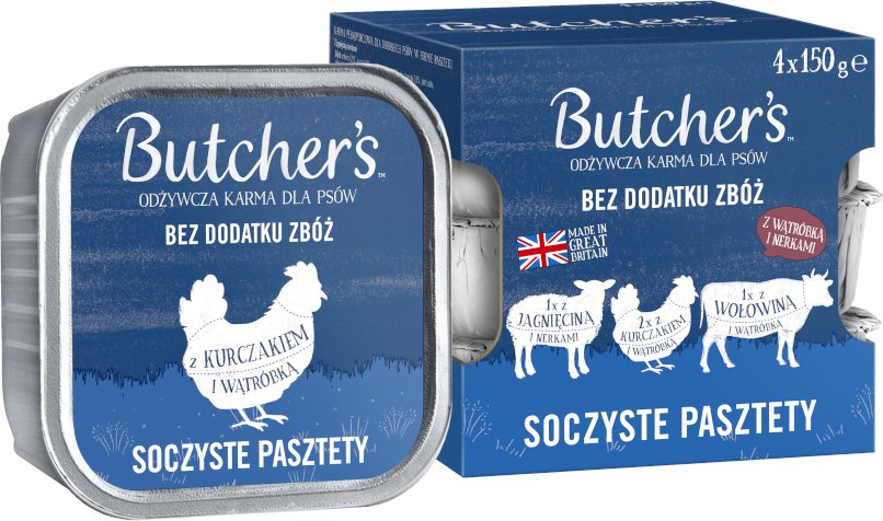 Sparpaket Butcher's Original 24 x 150 g - Mix 1: Saftige Rezepte (Rind, Lamm, Huhn)