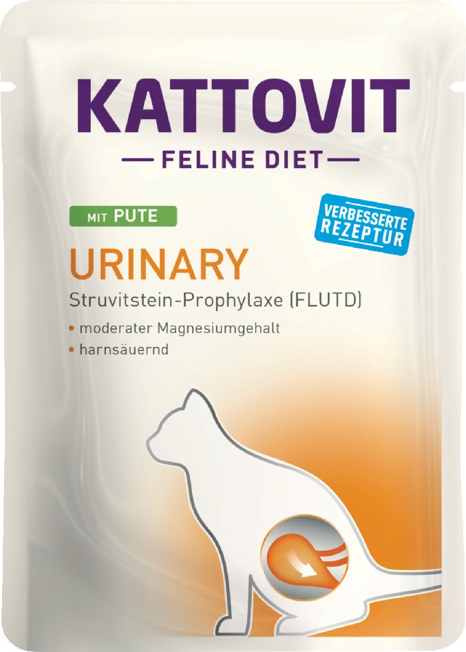 Kattovit Urinary Pouch 24 x 85 g - Pute