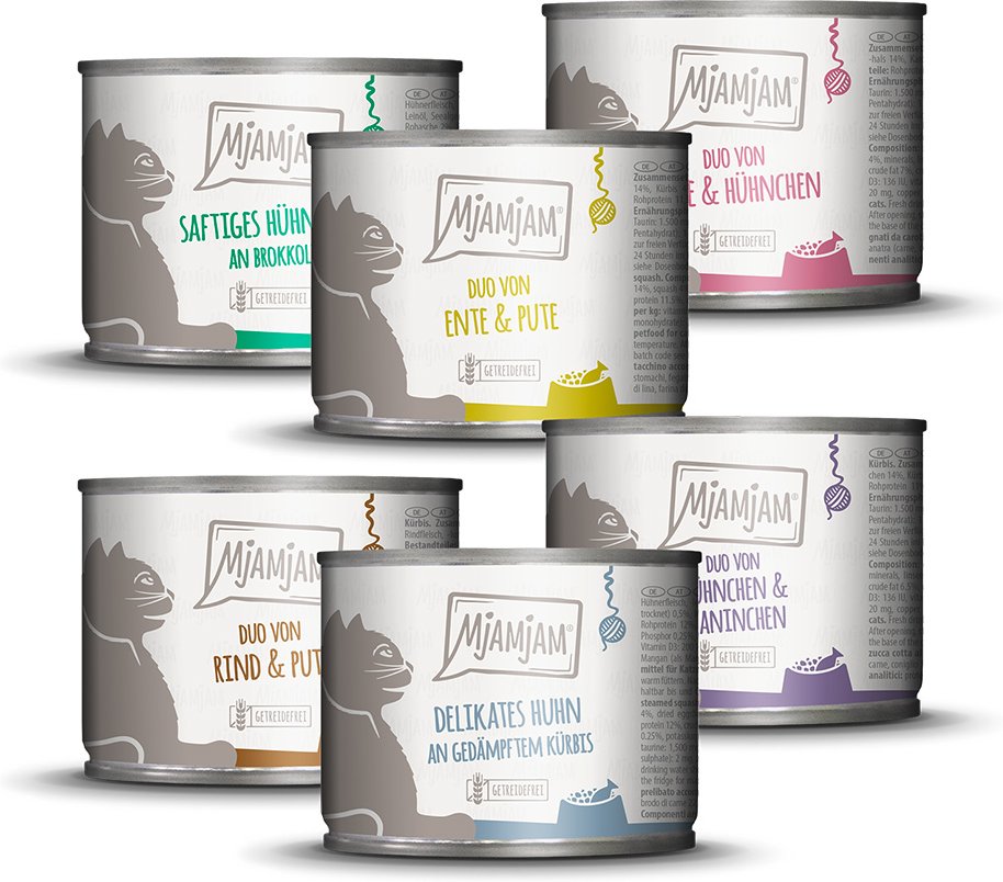 Probierpaket MjAMjAM 6 x 200 g - Mixpaket (6 Sorten)