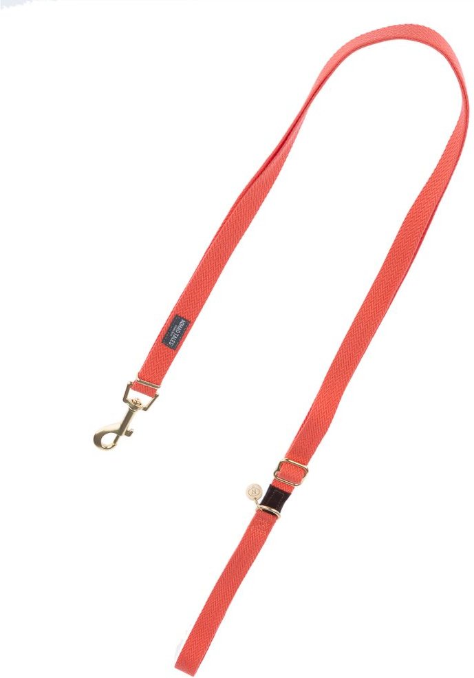 Nomad Tales Bloom Leine, Coral - 200 cm lang, 20 mm breit