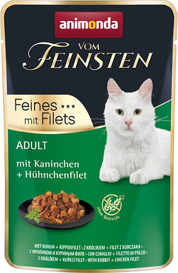 Sparpaket animonda Vom Feinsten Adult 36 x 85 g - mit Kaninchen & Hühnchenfilet