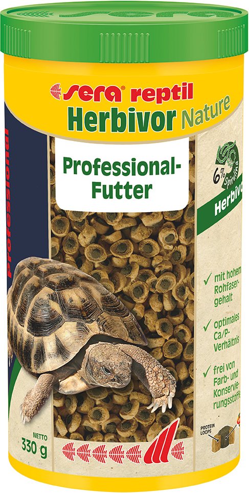 sera reptil Professional Herbivor Nature - 330 g