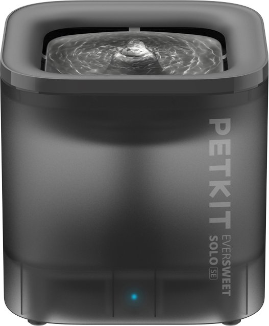 PetKit Trinkbrunnen Eversweet Solo SE - Trinkbrunnen 1,8 Liter, schwarz