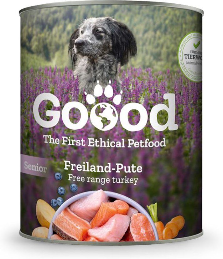 Goood Senior Dog 6 x 800 g - Freiland-Pute