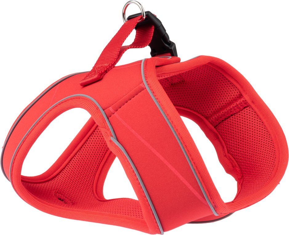 TIAKI Geschirr Wave Vest, rot - Größe XS: 36 cm Brustumfang