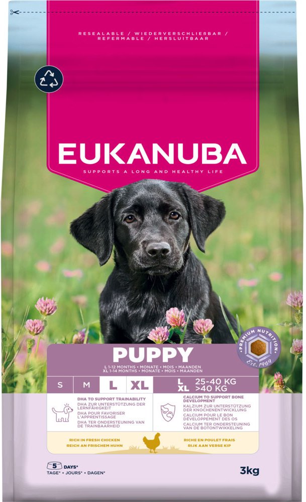 Thumbnail - Eukanuba Premium Nutrition Puppy Large & Giant Breed Huhn - Sparpaket: 2 x 15 kg