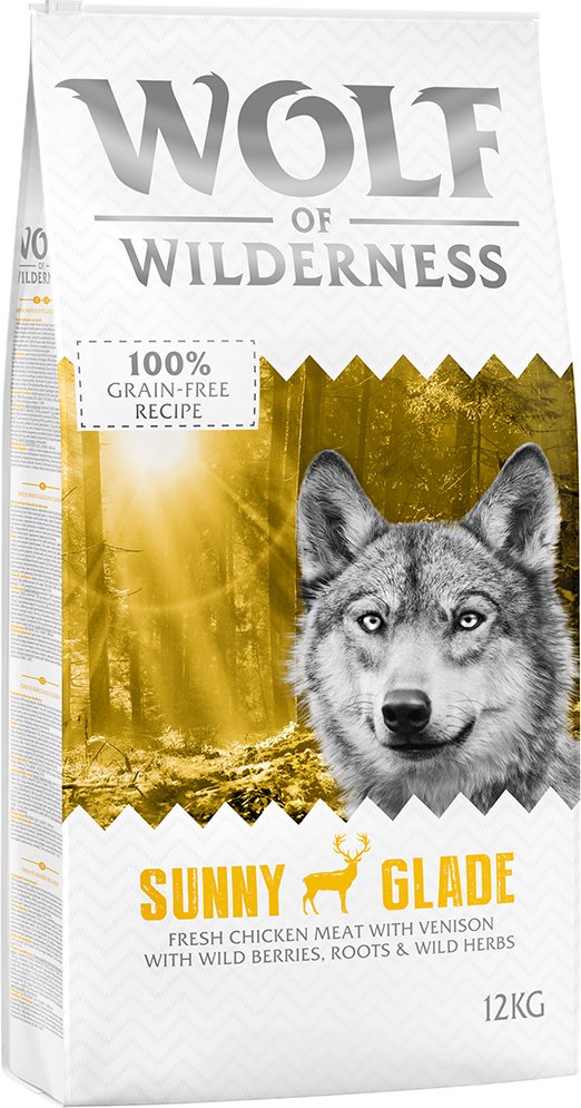 Wolf of Wilderness Adult "Sunny Glade" Hirsch - getreidefrei - 12 kg
