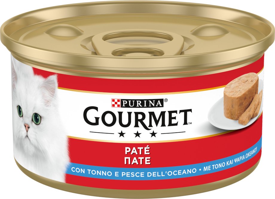 Gourmet Nassfutter 24 x 195 g - Thunfisch & Meeresfisch