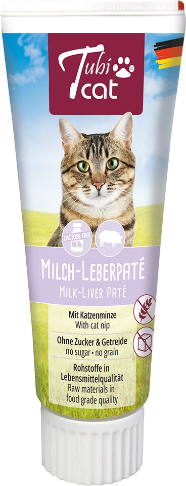 Tubicat Milch-Leberpaté mit Katzenminze - Sparpaket: 6 x 75 g