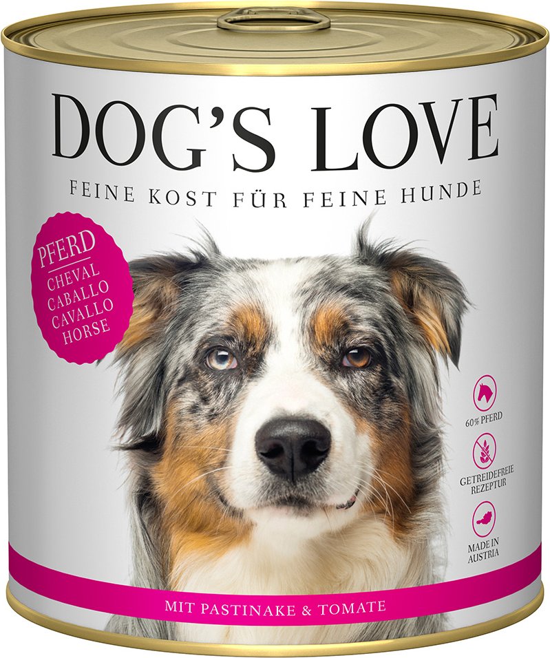 Dog´s Love Adult 6 x 800 g - Pferd