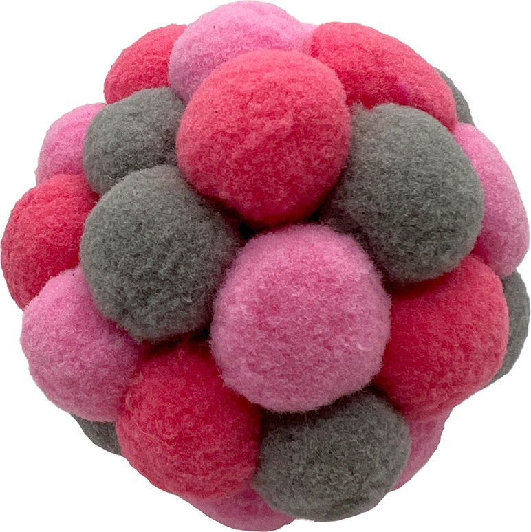 Aumüller Katzenspielkugel Pink Plush - 1 Stück