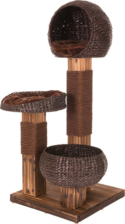 Kratzbaum Burned Wood - braun