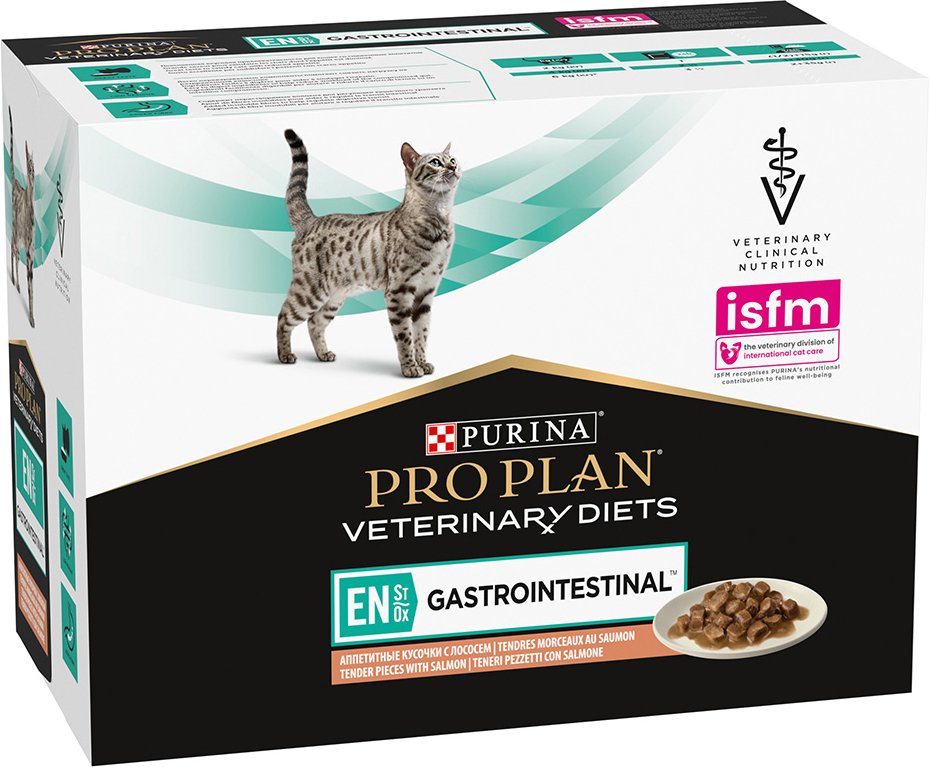 PURINA PRO PLAN Veterinary Diets Feline EN ST/OX Gastrointestinal Lachs - Sparpaket: 20 x 85 g
