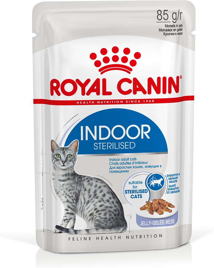Royal Canin Indoor Sterilised in Gelee - 12 x 85 g