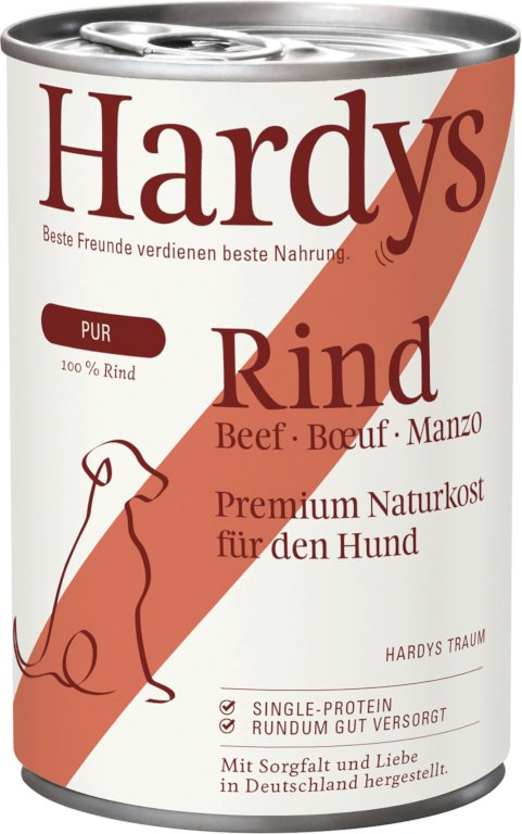Thumbnail - Sparpaket Hardys Pur 24 x 400 g - Rind