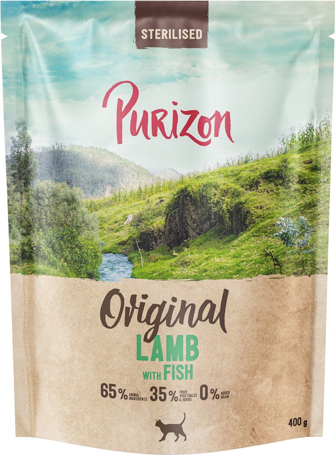 Purizon Sterilised Adult Lamm mit Fisch - getreidefrei - NEU: 400 g