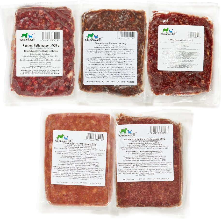 Haustierkost Paket Katze Allergie - 15 kg