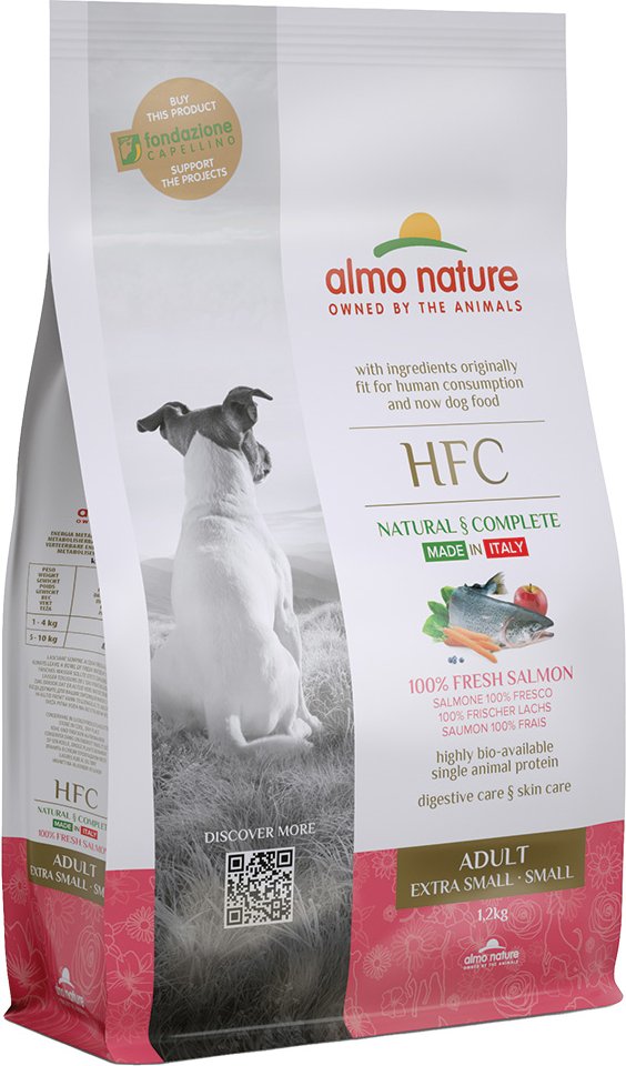 Almo Nature HFC Adult Hund XS-S Lachs - 1,2 kg