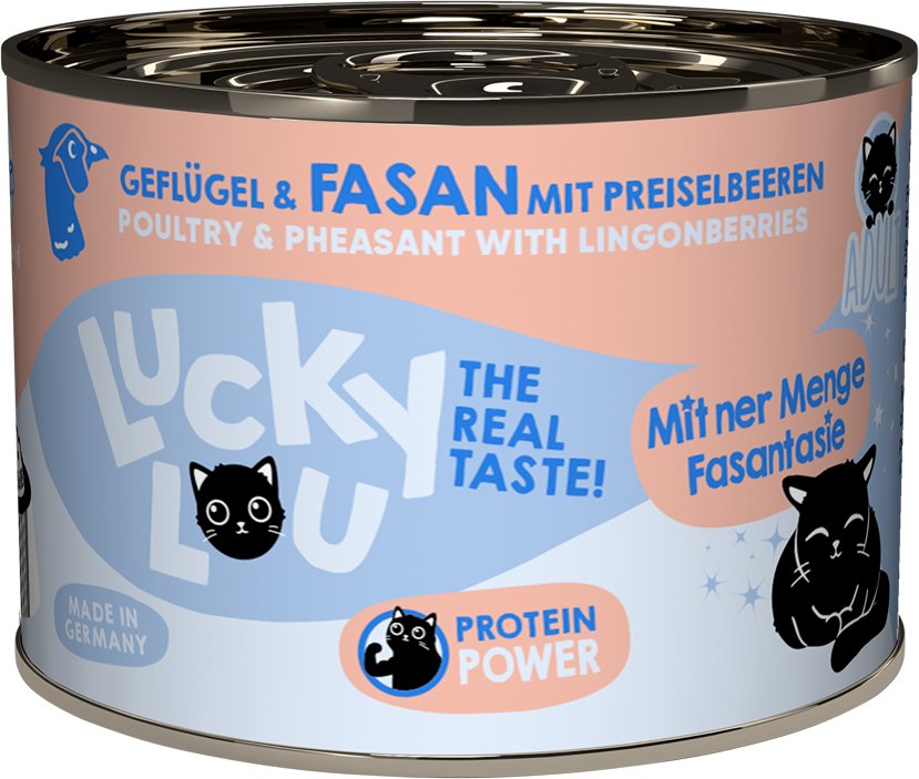 Sparpaket Lucky Lou Adult 24 x 200 g - Geflügel & Fasan
