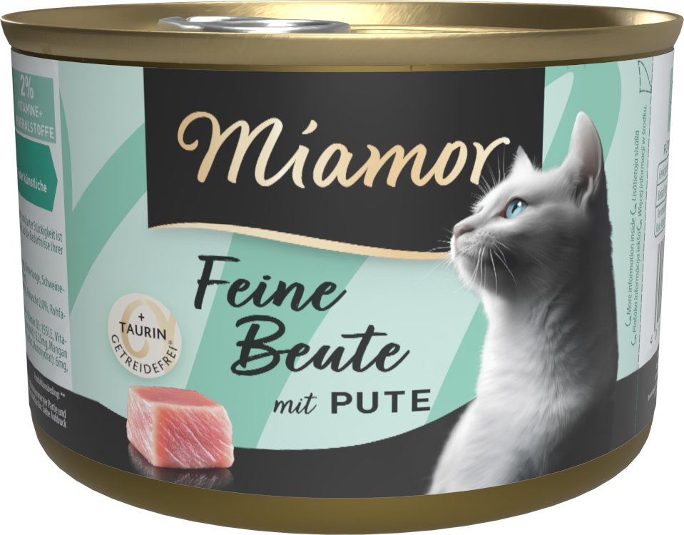 Miamor Feine Beute 12 x 185 g - Pute